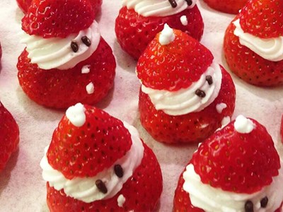 Strawberry Santa