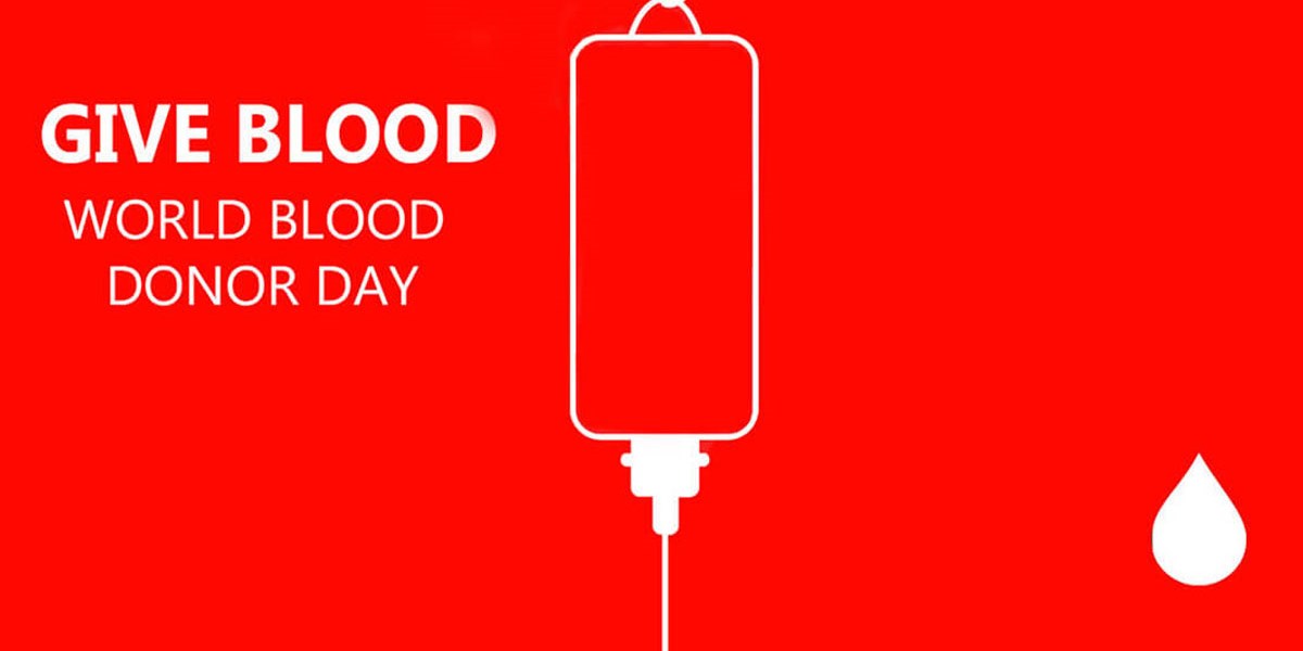 Give Blood for World Blood Donor Day